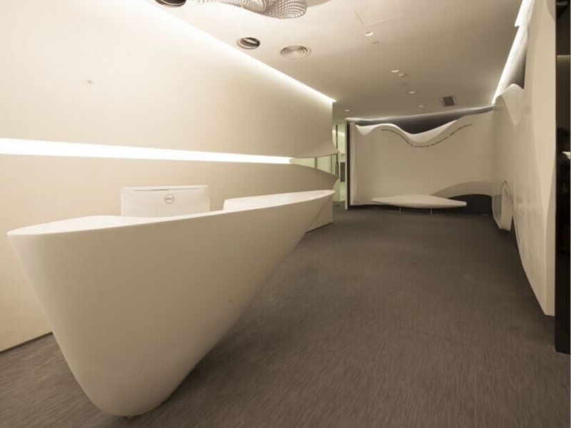 solid surface reception desk solid surface reception desk